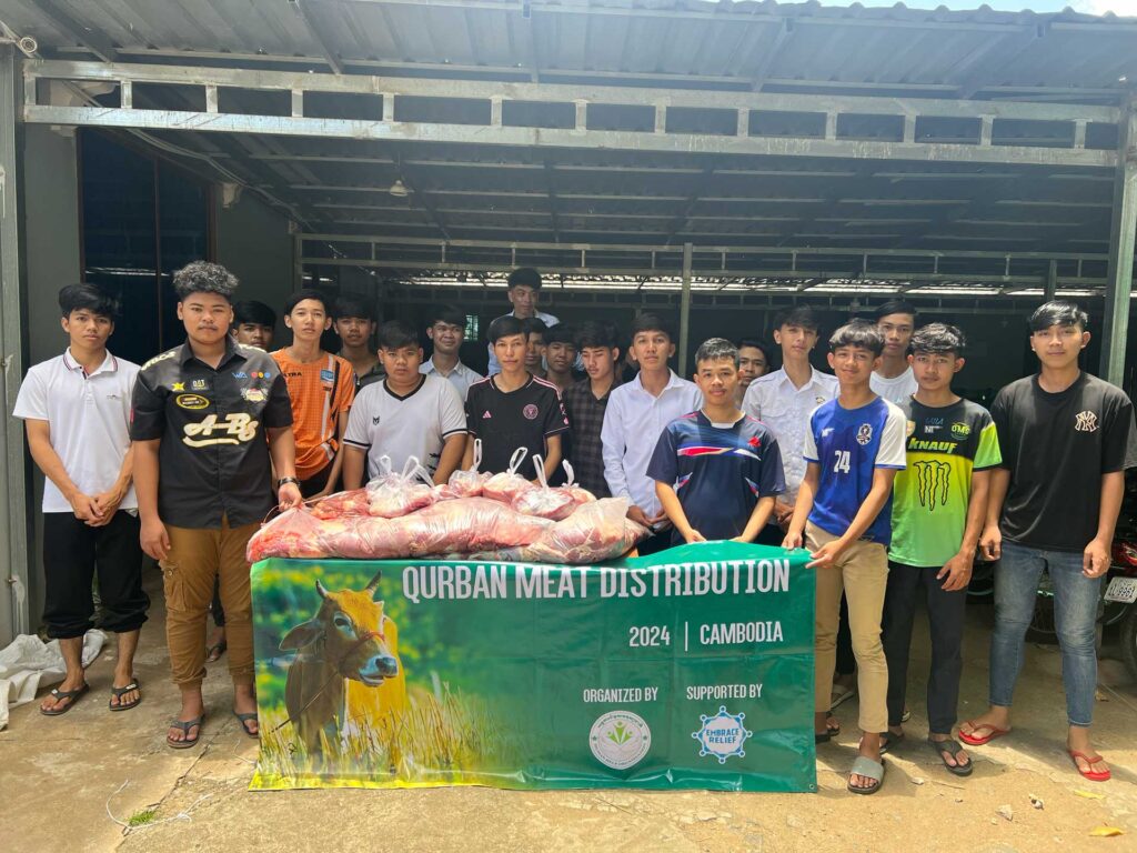 Beef Donation to Dormitory